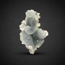 Load image into Gallery viewer, Druzy Chalcedony Stalactites with Druzy Clear Apophyllite | Maharashtra, India