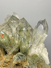 Load image into Gallery viewer, Chlorite-Included Quartz Cluster (Green Phantom Quartz) – Pakistan Mineral Specimen