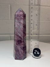 Load image into Gallery viewer, Blue Rose Quartz Obelisk Tower from Brazil • High Grade