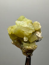 Load image into Gallery viewer, High-Grade Green Heulandite on Peach Stilbite Crystal Cluster | Deccan Traps, Maharashtra, India | Collector Mineral Specimen