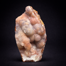 Load image into Gallery viewer, “Goblin Chalcedony” Pink & Orange Druzy Botryoidal Stalactites— Tichka Massif, High Atlas, Morocco