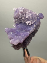 Load image into Gallery viewer, 1.9” Indonesian Grape Agate (Radial Spray Terminated Quartz) Display Specimen | Mamuju, West Sulawesi, Indonesia