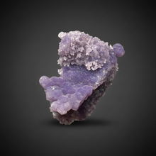 Load image into Gallery viewer, 1.9” Indonesian Grape Agate (Radial Spray Terminated Quartz) Display Specimen | Mamuju, West Sulawesi, Indonesia