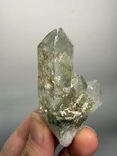 Load image into Gallery viewer, Chlorite-Included Quartz Cluster (Green Phantom Quartz) | Pakistan Mineral Specimen