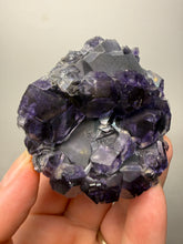 Load image into Gallery viewer, High-Grade “Tanzanite” Fluorite Cluster — Quan Zhou, Yongchun County, Fujian, China | Collector Mineral Specimen