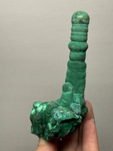 Load image into Gallery viewer, 5” High-Grade Malachite Stalactite “Cave” Formation | DR Congo | REPAIRED | Mineral Collector Specimen