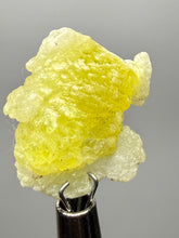 Load image into Gallery viewer, Vibrant Yellow Brucite Thumbnail Mineral Specimen | Collector Crystal from Killa Saifullah District in Balochistan Province, Pakistan