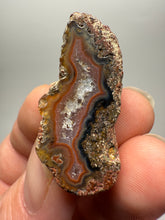 Load image into Gallery viewer, Polished Malawi Agate Half – High-Grade African Banded Agate Display Specimen