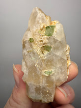 Load image into Gallery viewer, Pink Morganite, Mint Green Tourmaline, Purple Lepidolite in Quartz – Pegmatite Mineral Specimen from Pakistan