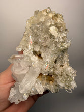 Load image into Gallery viewer, Chlorite-Included Quartz Cluster (Green Phantom Quartz) – Pakistan Mineral Specimen