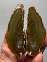 Load image into Gallery viewer, Premium Sumatra Agate Pair (Banded Chalcedony) Display Specimen | Indonesia