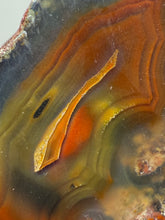 Load image into Gallery viewer, Polished Malawi Agate Half – High-Grade African Banded Agate Display Specimen