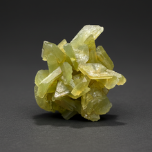 Load image into Gallery viewer, High-Grade Green Heulandite on Peach Stilbite Crystal Cluster | Deccan Traps, Maharashtra, India | Collector Mineral Specimen