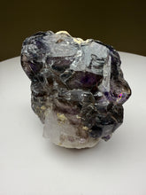 Load image into Gallery viewer, Elestial Smokey Amethyst Cluster as Secondary Quartz Growth • Brazil