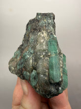 Load image into Gallery viewer, Emerald Variety Green Beryl on Matrix | Northern Bahia, Brazil | Collector Mineral Display Specimen