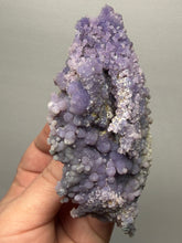 Load image into Gallery viewer, 4.9” Indonesian Grape Agate (Radial Spray Terminated Quartz) Display Specimen | Mamuju, West Sulawesi, Indonesia