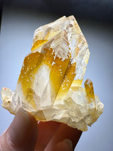 Load image into Gallery viewer, High Grade Golden Iron-Stained Himalayan Quartz Cluster | Rare Pakistan Mineral Specimen | Collector Display Crystal
