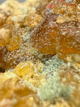Load image into Gallery viewer, Hessonite Garnet Cluster on Matrix – Natural Collector Specimen from Pakistan | High-Grade Orange-Red Garnet Crystals
