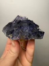 Load image into Gallery viewer, High Grade Purple YGX Fluorite Cluster – Yaogangxian Mine, Hunan, China | Collector Mineral Specimen