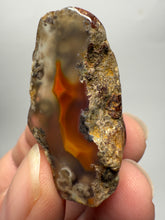 Load image into Gallery viewer, Polished Malawi Agate Half – High-Grade African Banded Agate Display Specimen