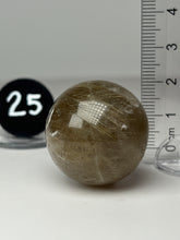 Load image into Gallery viewer, Golden Rutile Quartz (AKA Golden Angel Hair Quartz) Sphere