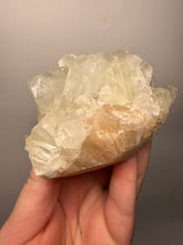 Load image into Gallery viewer, High-Grade Light Green Apophyllite on Pink Stilbite Zeolite | Indian Collector Mineral Specimen