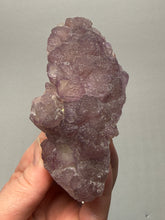 Load image into Gallery viewer, Etched Botryoidal Lavender Fluorite on Quartz Matrix
Collector Mineral Specimen — Hunan, China