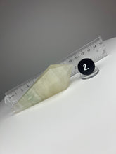 Load image into Gallery viewer, Dendrite Manganese and Iron Included Rainbow Fluorite Wand