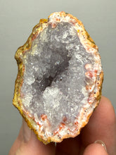 Load image into Gallery viewer, “Goblin Chalcedony” Pink & Purple Druzy Flower Quartz Cluster— Tichka Massif, High Atlas, Morocco