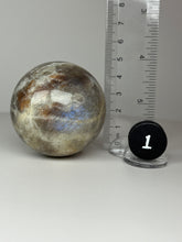 Load image into Gallery viewer, Sun and Moonstone Sphere