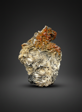 Load image into Gallery viewer, Natural Vanadinite on Matrix | Collector Mineral Specimen | Morocco
