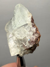 Load image into Gallery viewer, Lustrous Apophyllite over Red Heulandite (Zeolite Pocket) — Deccan Traps, Maharashtra, India