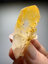 Load image into Gallery viewer, High Grade Golden Iron-Stained Himalayan Quartz Cluster | Rare Pakistan Mineral Specimen | Collector Display Crystal