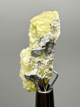 Load image into Gallery viewer, Vibrant Yellow Brucite Thumbnail Mineral Specimen | Collector Crystal from Killa Saifullah District in Balochistan Province, Pakistan