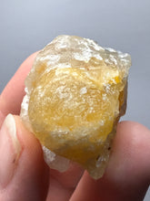 Load image into Gallery viewer, Rare Botryoidal Yellow Fluorite on Quartz Matrix Collector Mineral Specimen – Maharashtra, India