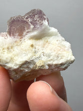 Load image into Gallery viewer, Botryoidal Lavender Fluorite on Quartz Matrix | Hunan, China | Collector Mineral Display Specimen