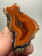 Load image into Gallery viewer, Polished Malawi Agate Half – High-Grade African Banded Agate Display Specimen