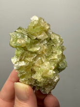 Load image into Gallery viewer, High-Grade Green Heulandite on Peach Stilbite Crystal Cluster | Deccan Traps, Maharashtra, India | Collector Mineral Specimen