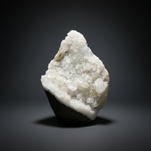 Load image into Gallery viewer, 4” Clear Druzy Apophyllite on Champagne Heulandite – Deccan Traps Zeolite Cluster | Maharashtra, India