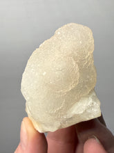 Load image into Gallery viewer, High-Grade “Dream Cloud” Druzy Chalcedony Stalactite — Maharashtra, India (Collector Display Specimen)