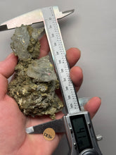 Load image into Gallery viewer, High-Grade Blue Barite with Iron Pyrite | Sidi Lahcen Mine, Nador, Morocco