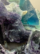 Load image into Gallery viewer, High-Grade Rare Purple-Green-Blue Cubic Fluorite | Cabinet Mineral Collector Specimen | Zhejiang Province, China