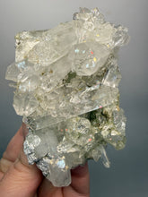 Load image into Gallery viewer, Chlorite-Included Quartz Cluster (Green Phantom Quartz) – Pakistan Mineral Specimen