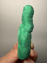 Load image into Gallery viewer, 3.7” Druzy Malachite & Stalactite — Botryoidal Cave Formation | DR Congo | Collector Mineral Specimen