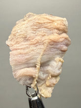 Load image into Gallery viewer, “Goblin Chalcedony” Pink & Orange Druzy Botryoidal Stalactites— Tichka Massif, High Atlas, Morocco