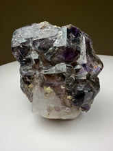 Load image into Gallery viewer, Elestial Smokey Amethyst Cluster as Secondary Quartz Growth • Brazil