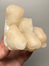 Load image into Gallery viewer, High-Grade Pink “Dream Cloud” Druzy Chalcedony Stalactite — Maharashtra, India (Collector Display Specimen)