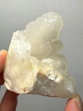 Load image into Gallery viewer, High-Grade “Dream Cloud” Druzy Chalcedony Stalactite — Maharashtra, India (Collector Display Specimen)