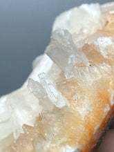 Load image into Gallery viewer, Orange Heulandite and Cream Stilbite Zeolite Cluster – India (Collector Mineral Specimen)