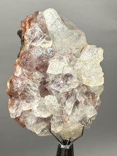 Load image into Gallery viewer, Lustrous Apophyllite over Red Heulandite (Zeolite Pocket) — Deccan Traps, Maharashtra, India
